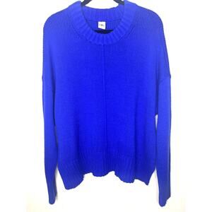 Cozy Sew In Love Blue Sweater